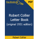 The Robert Collier Letter Book eBook by Robert Collier